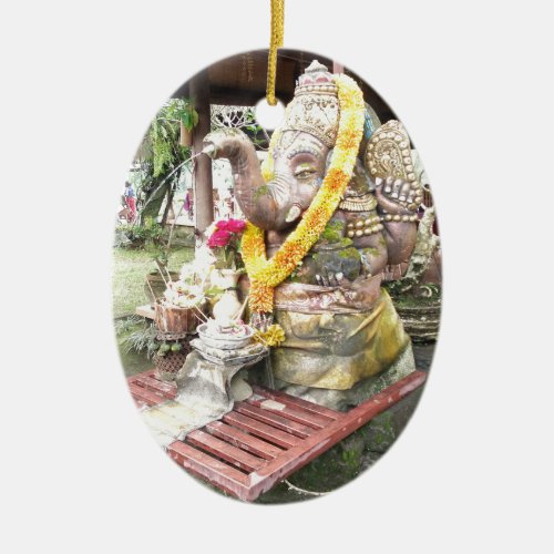 Bali Hindu Gods Ceramic Ornament
