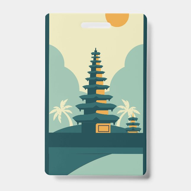 Bali Indonesia Badge (Front)