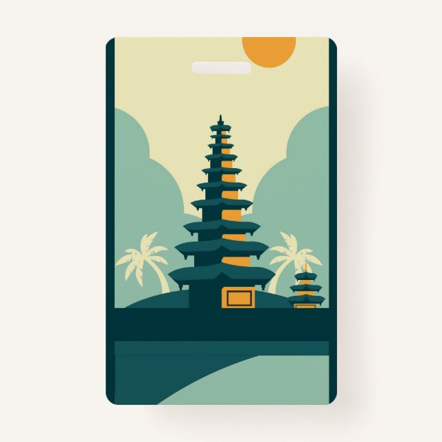 Bali Indonesia Badge (Front)