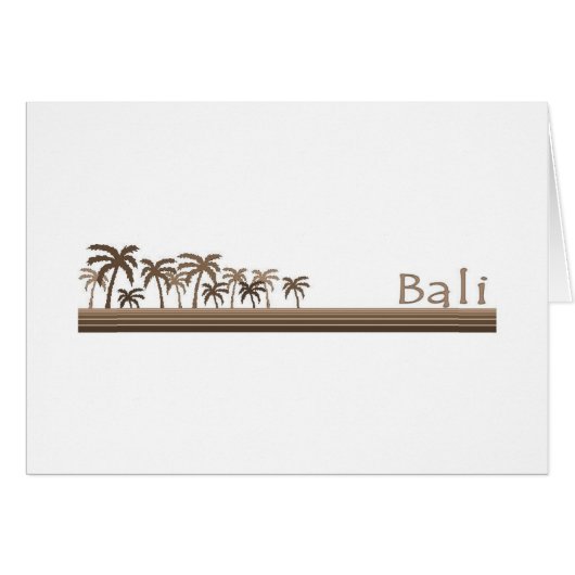 Bali, Indonesia Cards (Front Horizontal)