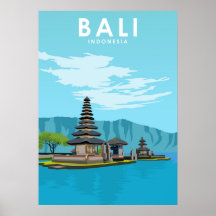 Bali Indonesia Illustration Travel