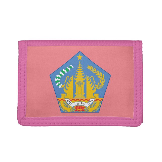 Bali, Indonesia (Lesser Sunda Islands) Trifold Wallet (Front)