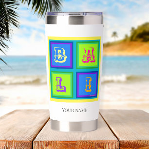 Bali Indonesia modern colorful  Insulated Tumbler