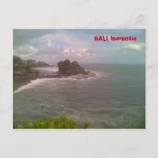 BALI, Indonesia Postcard (Front)