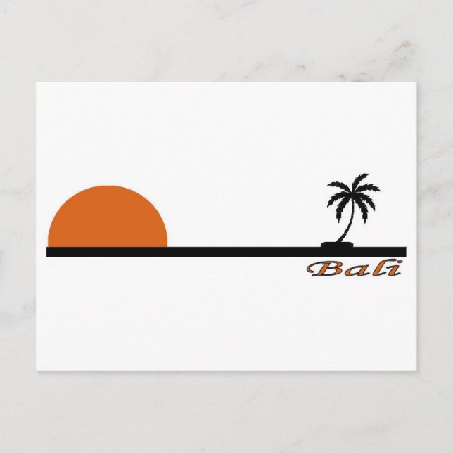 Bali, Indonesia Postcard (Front)