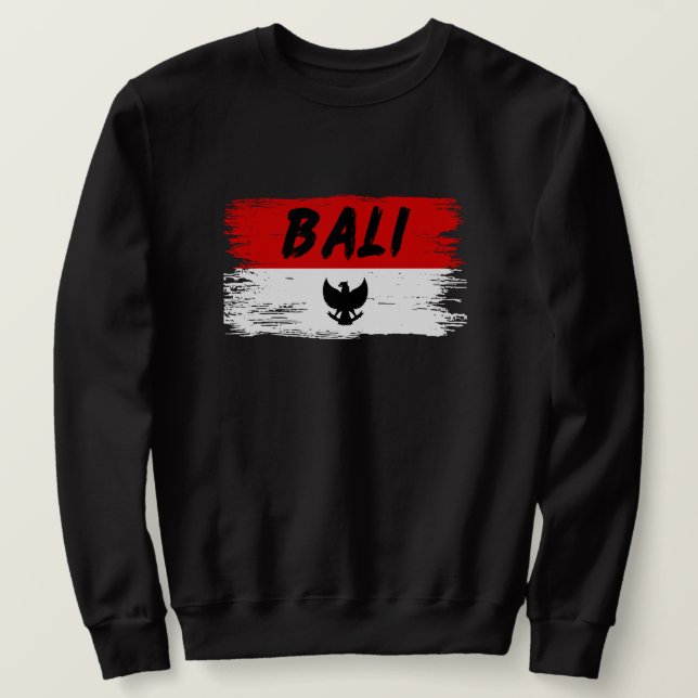 Bali Indonesia  Sweatshirt (Design Front)