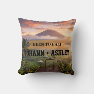 Bali Indonesia Travel Souvenir Throw Pillow