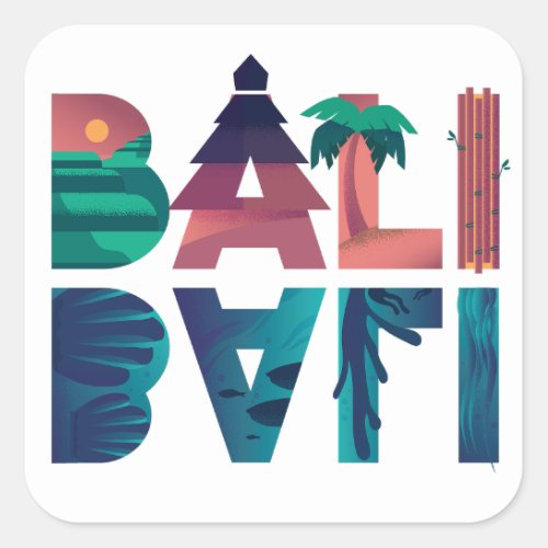 Bali Indonesia Travel  Sticker
