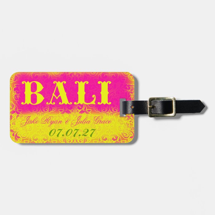 BALI Luggage Tag