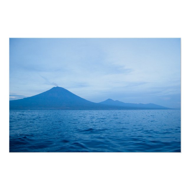 Bali Mount Agung Early Morning Art Poster (Front)