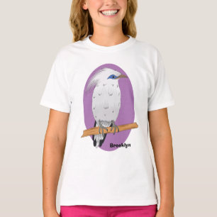 Bali Myna tropical exotic bird T-Shirt