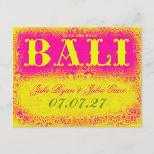 BALI Save the Date