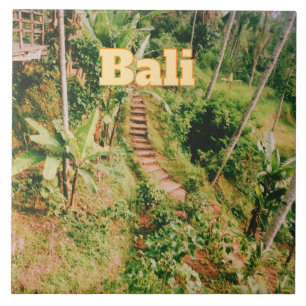 Bali Souvenir Flexible Photo Magnet Ceramic Tile