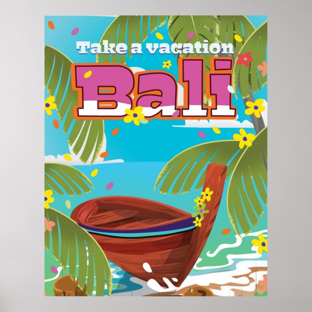 Bali Travel poster. Poster (Front)
