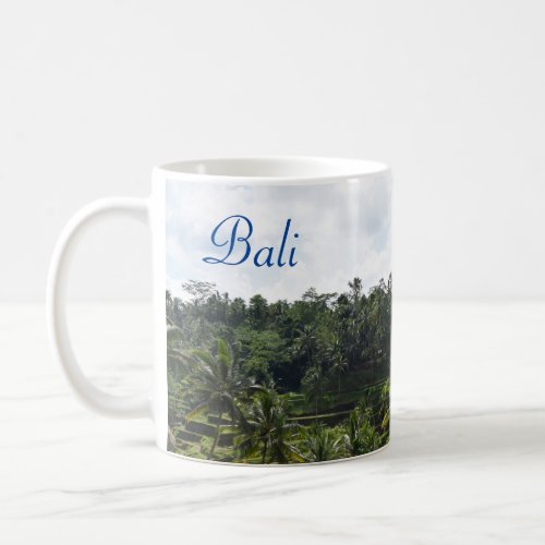 Bali Ubud Terraced Ricefields Coffee Mug