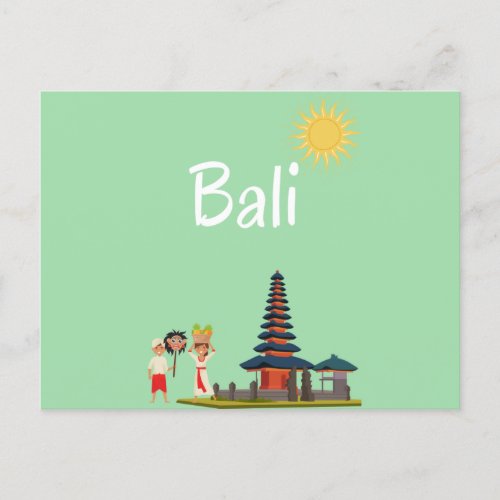 Bali Vibes 2 Postcard