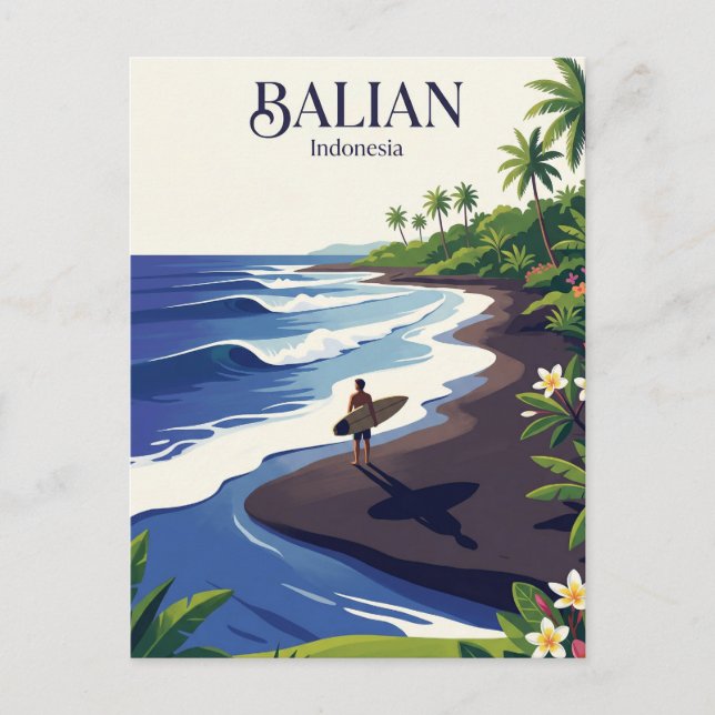 Balian Indonesia Postcard (Front)