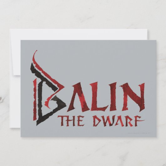 Balin Name (Front)