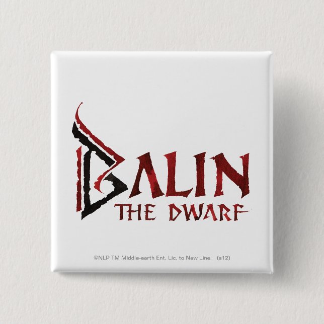 Balin Name Button (Front)