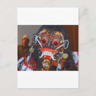 balines dancer postcard