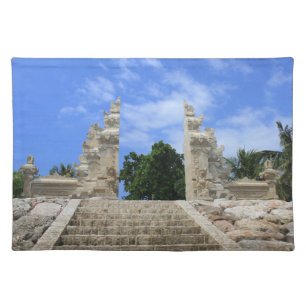 Balinese art cloth placemat