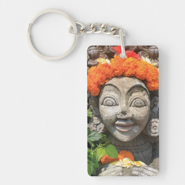 Balinese art keychain (Front)