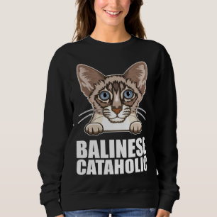 Balinese  Balinese cat  Balinese Dad  3 Sweatshirt
