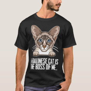 Balinese  Balinese cat  Balinese Dad  8 T-Shirt