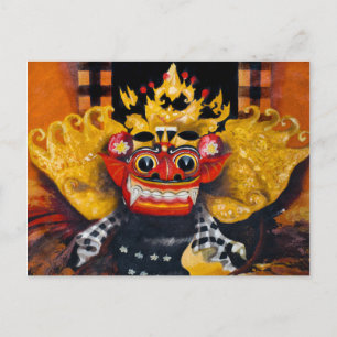 Balinese Barong Postcard