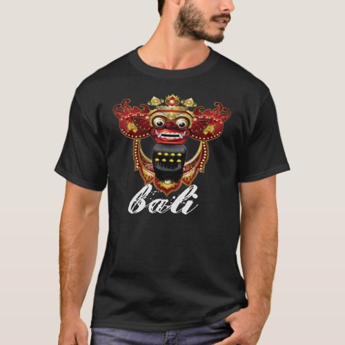 Balinese Barong T_Shirt Bali Souvenir T_Shirt