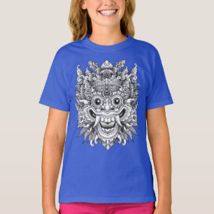 Balinese Barong Traditional Mask T-Shirt