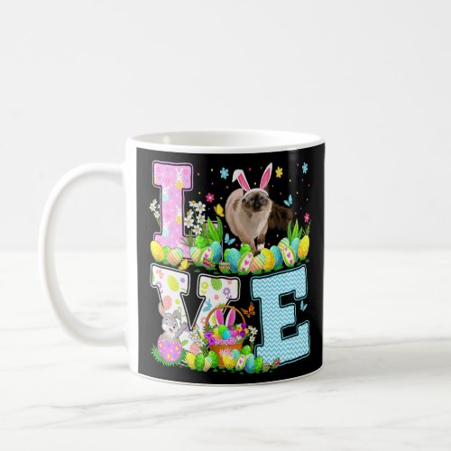 Balinese Cat Easter Egg Hunt Funny Love Balinese C Coffee Mug