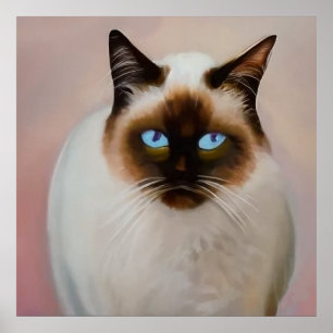 Balinese Cat Poster
