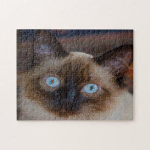 Balinese Cats. Jigsaw Puzzle