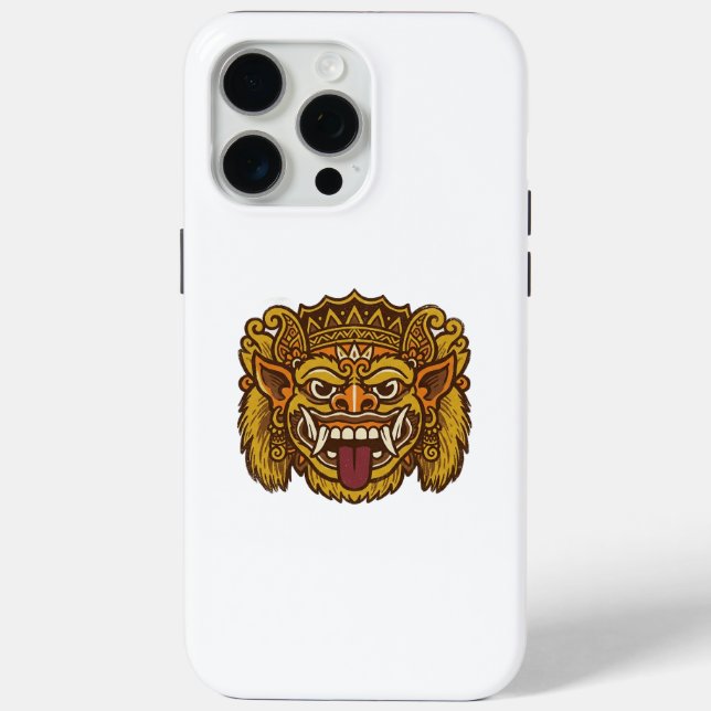 Balinese Cultural Barong  Case-Mate iPhone Case (Back)