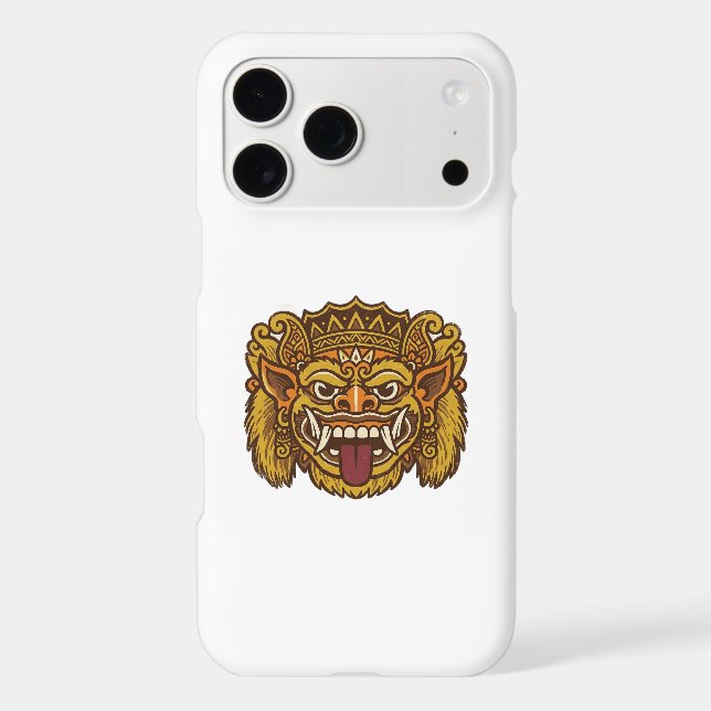 Balinese Cultural Barong  Case-Mate iPhone Case (Back)