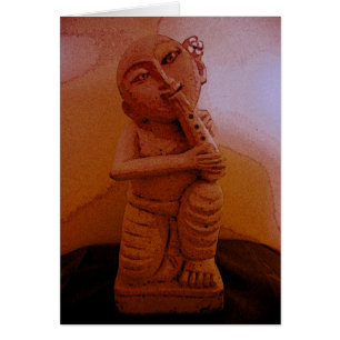 Balinese flute player