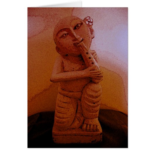 Balinese flute player cards (Front)
