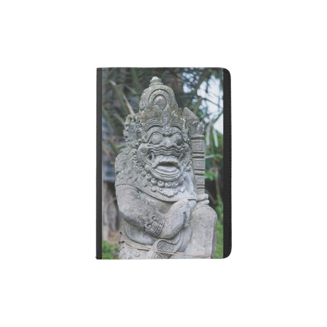Balinese God statue Passport Holder (Front)