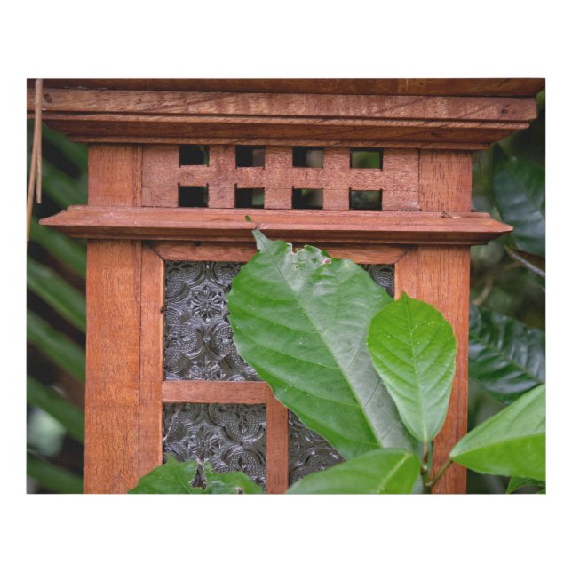 Balinese Lantern Faux Canvas Print (Front)