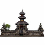 Balinese Temple Sculpture<br><div class="desc">Acrylic photo sculpture of a thatched-roof Balinese temple. This is a great Bali Retreat party decor piece to use most anywhere,  even in a centerpiece! See matching acrylic photo sculpture magnet. See the entire Bali Retreat Photo Sculpture collection in the DECOR | Props & Centerpieces section.</div>