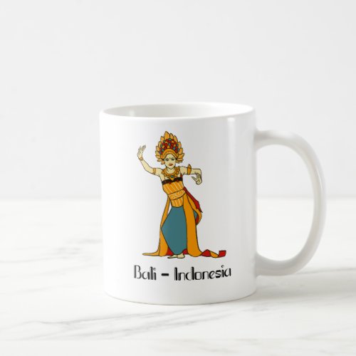 Balinese Women Dancer Indonesia Coffee Mug