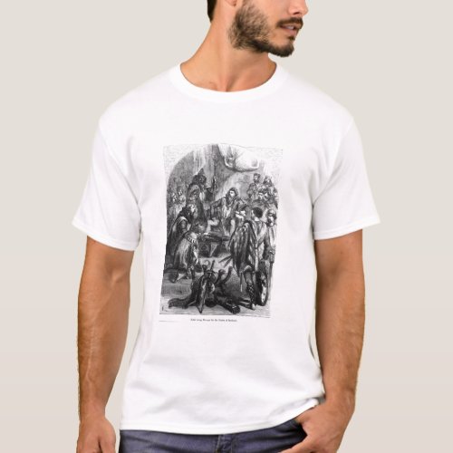 Baliol  Doing Homage for the Crown of Scotland T_Shirt