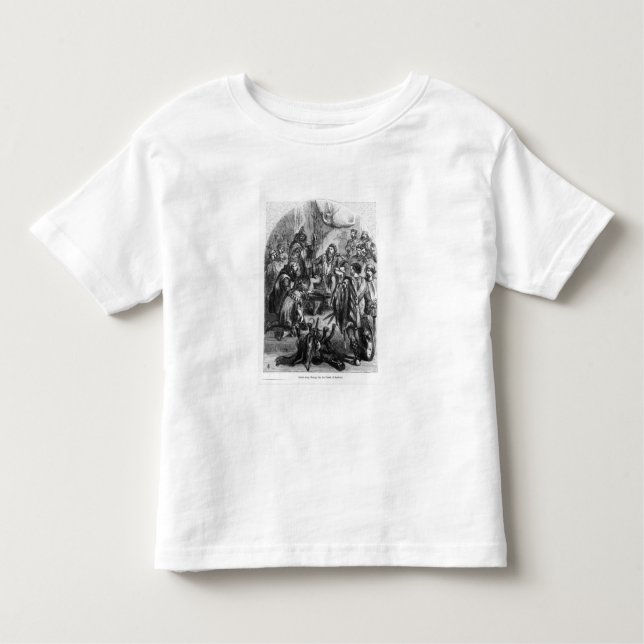 Baliol  Doing Homage for the Crown of Scotland Toddler T-shirt (Front)