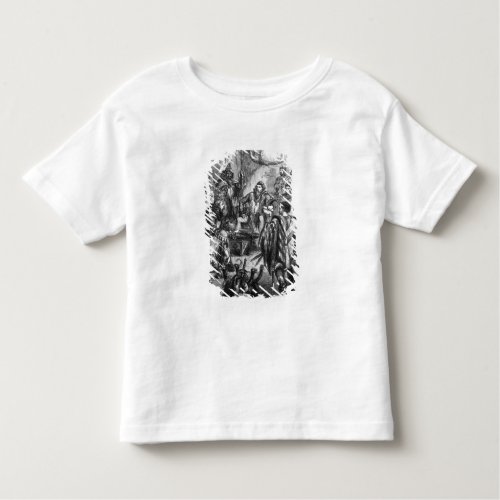 Baliol  Doing Homage for the Crown of Scotland Toddler T_shirt