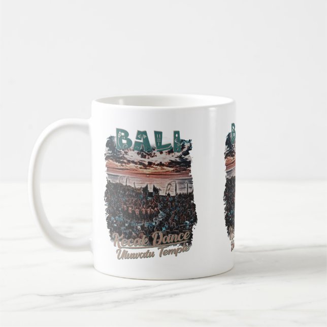 BALI's Uluwatu Temple Coffee Mug (Left)