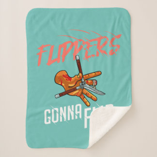 Balisong Flipping Gift Butterfly Knife Training Pr Sherpa Blanket