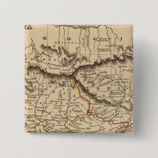 Balkan Peninsula 5 Button (Front)