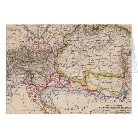 Balkan Peninsula, Austria, Hungary Cards (Front Horizontal)