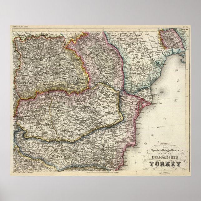 Balkan Peninsula, Bulgaria Poster (Front)